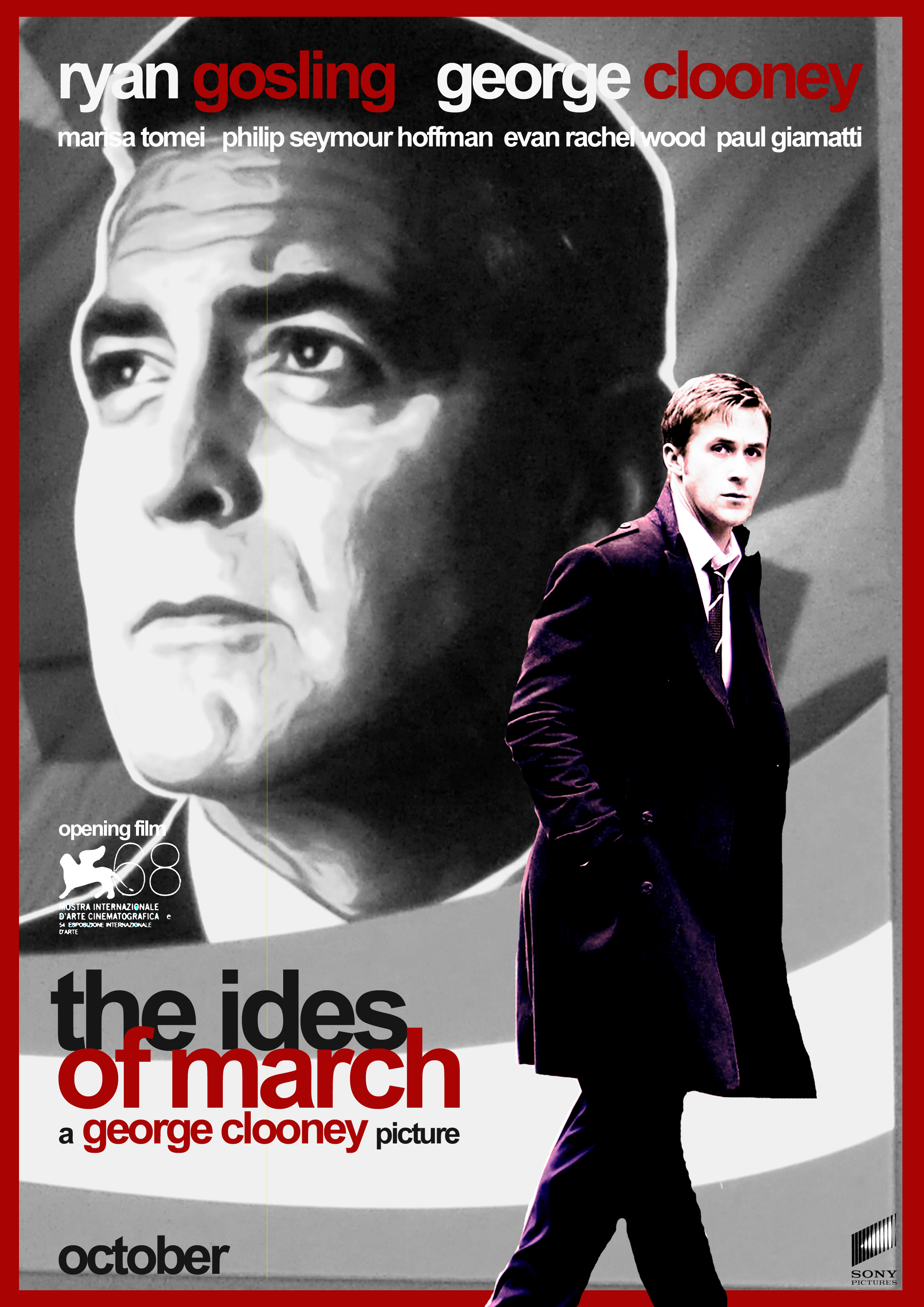 Mi póster de ‘The IDES OF MARCH’, lo nuevo de Clooney director ...